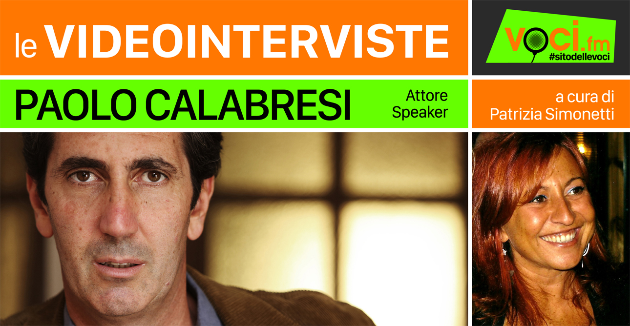 Paolo Calabresi l'intervista a VOCI.fm voci.fm
