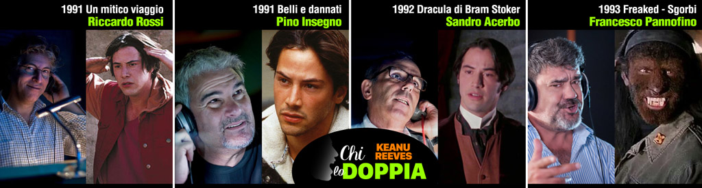 Le voci italiane di Keanu Reeves - voci.fm Le voci italiane di Keanu Reeves - voci.fm